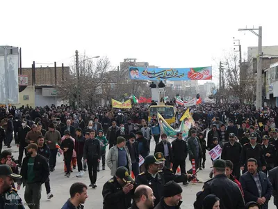 راهپیمایی ۲۲ بهمن در ملایر