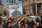 تشییع پیکر شهید سردار نارنجی در ارومیه‎
