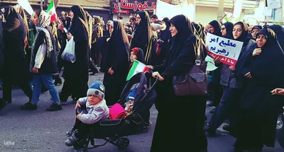 راهپیمایی همبستگی ملی در کاشان