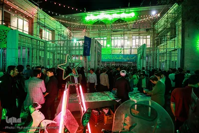 آذین‎بندی و جشن شب نیمه شعبان
