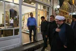 بازدید امام جمعه تبریز از بازار تبریز