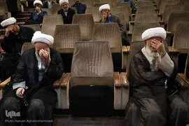 مراسم ترحیم آیت الله ناصری در آستان مقدس حضرت عبدالعظیم حسنی (ع)