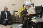 دیدار قائم ‌مقام سازمان اوقاف و امور خیریه با نماینده ولی فقیه در استان مرکزی/عکاس:زهرا بهرامی 