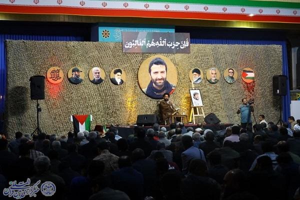 یادواره شهید مدافع حرم « حاج محمود رادمهر» در مصلی امام خمینی(ره) ساری