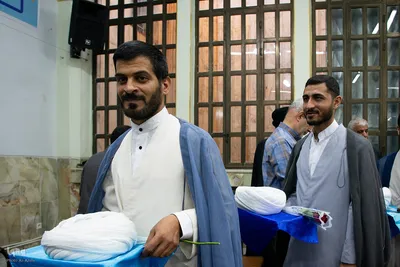 مراسم عمامه‌گذاری طلاب حوزه علمیه اصفهان