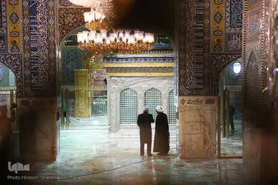 حرم امام رئوف در روزهای پایانی ماه صفر