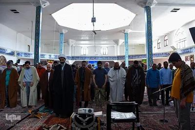 دومین روز مراسم معنوی اعتکاف در سمنان
