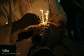 شام غریبان حسینی در جوار کریمه اهل بیت(ع)