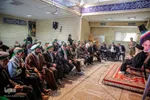 ديدار جمعی از جانبازان دفاع مقدس با توليت حرم شاهچراغ(ع)