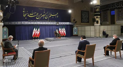 دیدار قهرمانان المپیک و پارالمپیک ایران در بازی‌های ۲۰۲۰ توکیو با رهبر انقلاب