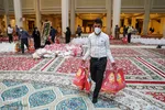 رزمایش کمک مومنانه در حرم مطهر شاهچراغ (ع)