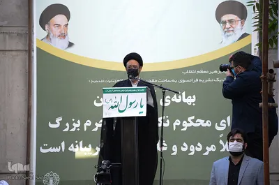 تجمع اعتراضی مردم تبریز در محکومیت اهانت نشریه فرانسوی به پیامبر گرامی اسلام(ص)