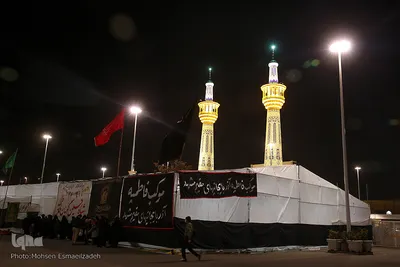 مشهد در شب شهادت حضرت فاطمه سلام الله علیها
