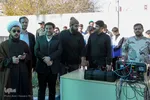 مراسم استقبال از پانزده شهید گمنام در یزد‎‎