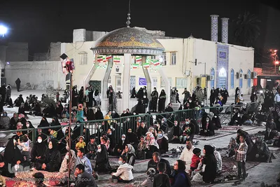 جشن اعیاد شعبانیه در حرم علی‌بن مهزیار اهوازی