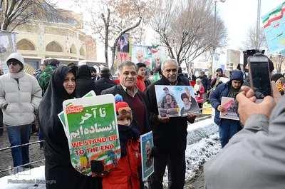 راهپیمایی یوم الله ۲۲ بهمن در تبریز