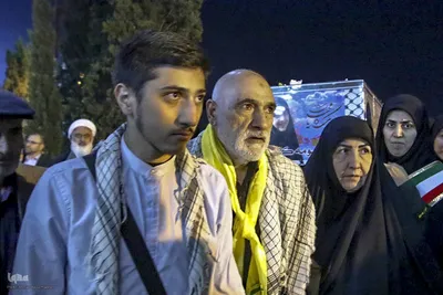 استقبال از ورود پیکر شهیده معصومه کرباسی در فرودگاه شیراز