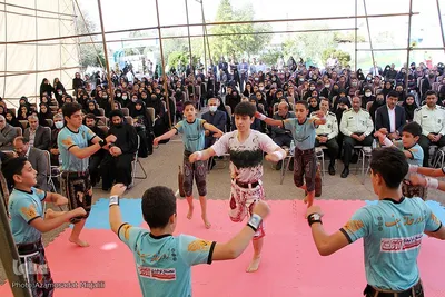 نواختن زنگ مهر و مقاومت در استان یزد