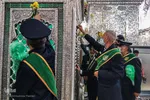 گل آرایی و گل باران مضجع شریف حضرت شاهچراغ(ع)‎‎