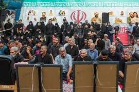 مراسم عزاداری و تجدید بیعت با شهدای حمله تروریستی رژیم صهیونیستی به نارمک