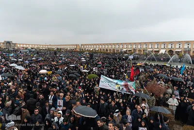 اصفهان در سوگ سردار شهید، حاج قاسم سلیمانی