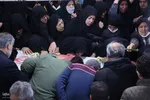 وداع اهالی مسجد الزهراء(س) شیراز با طلبه شهید امنیت