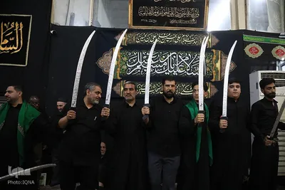 آیین سنتی مشق شمشیر در قم