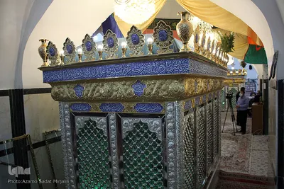 رونمایی از ضریح امامزاده سید احمد و سید محمود (امامزاده سید الصحرا) یزد‎
