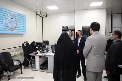 بازدید مهدی شکیبایی، رییس فرهنگسرای رسانه از تحریریه بین الملل ایکنا