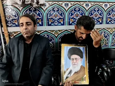 مراسم سوگواره رهبر شهید انقلاب اسلامی در اهر