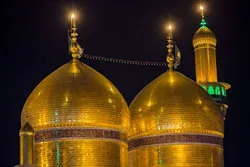 Trauerzeremonie zum Jahrestag des Märtyrertodes von Imam Musa Al-Kadhim (a.s.) in Kadhimiya