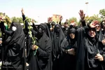 پیکر مطهر شهید مدافع حرم «عباس آسمیه» در کرج