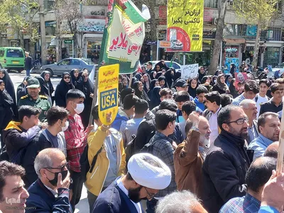 تجمع مردمی تا فتح قدس در شهرستان ملایر