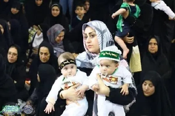 همایش شیرخوارگان حسینی در ساری