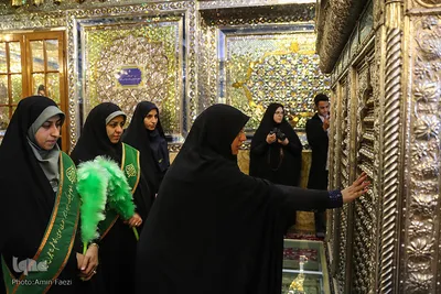 گلباران مزار شهید آیت الله دستغیب(ره) ـ شیراز