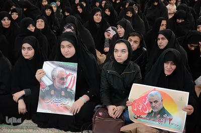 مراسم اربعین شهید سپهبد حاج قاسم سلیمانی و همرزمان شهیدش در تبریز