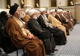 دیدار دست‌اندرکاران کنگره علامه طباطبایی با رهبر معظم انقلاب