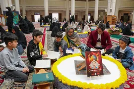 آغاز محفل جزءخوانی قرآن ماه رمضان