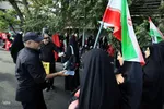 موکب جهاددانشگاهی میزبان عزاداران تشییع رهبر شهید انقلاب