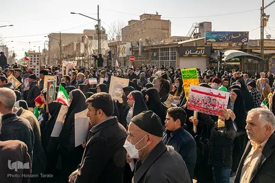 راهپیمایی یوم‌الله ۲۲ بهمن در شهرکرد