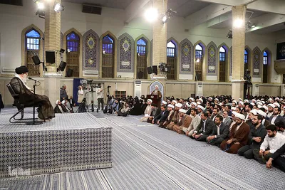 دیدار طلاب حوزه‌های علمیه با رهبر انقلاب