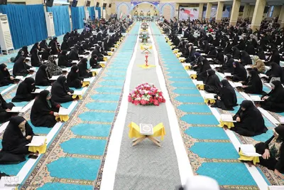 مراسم جزءخوانی قرآن در ارومیه‎