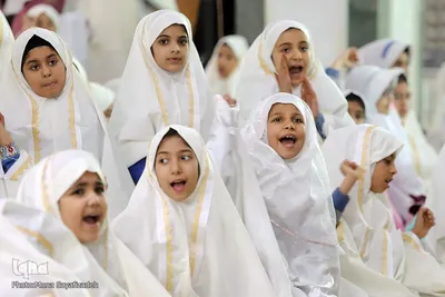 جشن تکلیف دختران دانش‌آموز در اهواز