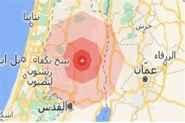 Gempa bumi Palestin di bangunan Radio Quran di Nablus + video