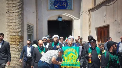 میزبانی نایین از کاروان زیر سایه خورشید