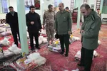 کمکهای اهدایی بسیجیان روستاهای اهر به زلزله زدگان خوی