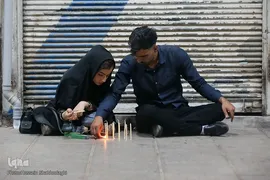 مراسم شام غریبان در قم