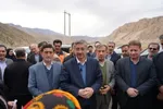 غبارروبی گلزار شهدای شهرستان پلدختر با حضور استاندار لرستان