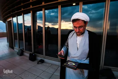 استهلال ماه مبارک رمضان از فراز برج میلاد تهران