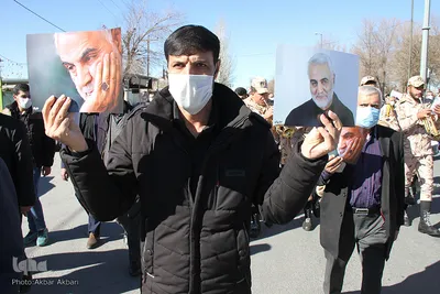 تشییع شهدای گمنام در شهرکرد‎‎